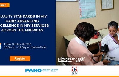Webinar - Quality standards in HIV Care in Latin America and Caribbean