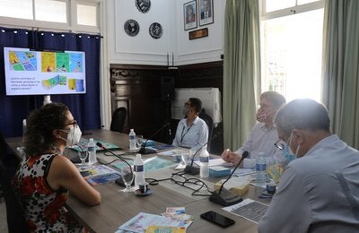 Panel presentación de la historieta