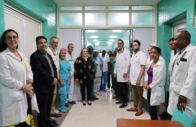 Recorrido por hospital Eusebio Hernández