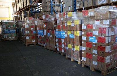 Donativo de kits médicos de emergencia