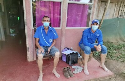 Participantes del taller durante periodo de exposición