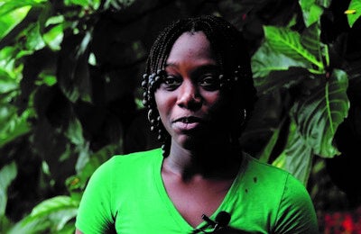 Youth participant, Gabrielle Menal