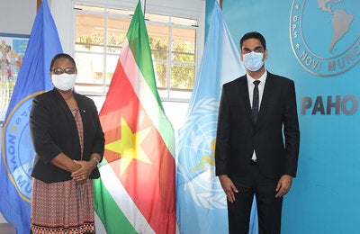 Representantes de Surinam