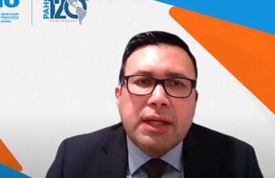 Dr. Hector Castro – Director a.i. of the Department of Innovation, Access to Medicines and Health Technologies 