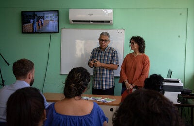 Funcionarios de MINSAP y OPS presentan proyecto de cooperación con Canadá