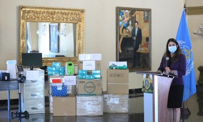 Equipo de donación COVID-19