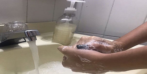 lavado de manos
