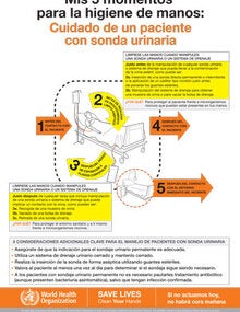 Cuidado de un paciente con sonda urinaria