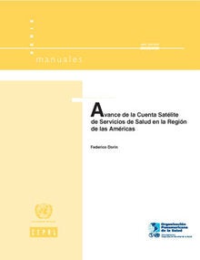 Avance de la Cuenta Satélite de Servicios de Salud en la Región de las Américas