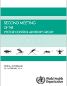 Second meeting of the vector control advisory group (VCAG)