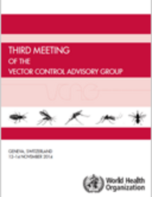 Third meeting of the vector control advisory group (VCAG)