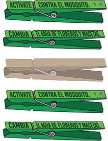 Textos para pinzas. Semana de Acción contra los Mosquitos PDF