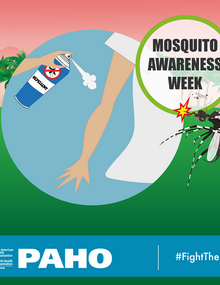 Postcard for social media - Repellent use