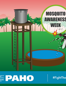 Postcard for social media - Water tank