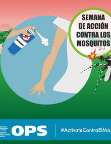 Postal para redes sociales - Uso del repelente