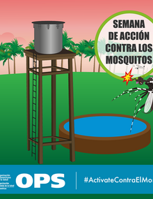 Postal para redes sociales - Tanque de agua 