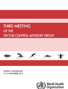 Report on the Third Meeting of the WHO Vector Control Advisory Group, November 2014