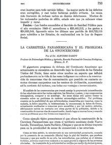La Carretera Panamericana y el problema de la oncocercosis