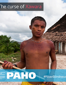 Onchocerciasis. Postcard for social media 3