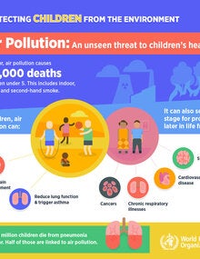 Infographic (WEB). Air pollution. An unseen threat to children's health; 2017