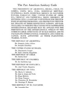 Pan American Sanitary Code