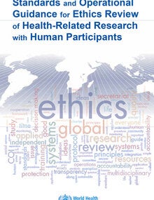Standards and Operational Guidance for Ethics Review of Health-Related Research with Human Participants