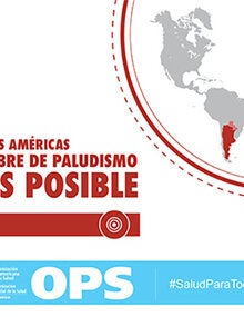 Tarjeta para Redes Sociales: Las Américas libre de paludismo es posible
