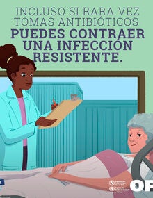 Incluso si rara vez tomas antibióticos puedes...; 2019