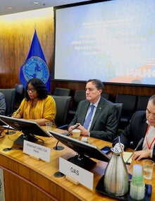 Director Carissa Etienne today urged countries in the Americas to be prepared to detect new coronavirus