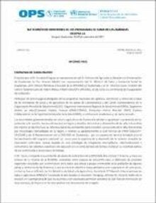 REDIPRA 16. Reunión de Directores de los Programas de Rabia de las Américas: informe final; 2017