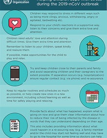 Infographic: Helping children cope with stress during COVID-19