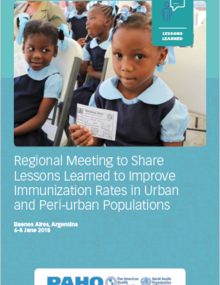 Vaccination strategies in urban and peri-urban areas