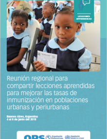 Estrategias de vacunación en las áreas urbanas y periurbanas