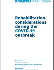 Rehabilitation considerations during the COVID-19 outbreak