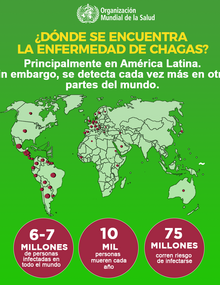 Redes sociales: ¿Dónde se encuentra la enfermedad de Chagas?