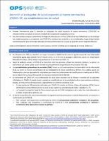 Atención al trabajador de salud expuesto al COVID-19