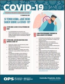 Si tengo Asma, ¿qué debo saber sobre la COVID 19? 21 de mayo del 2020