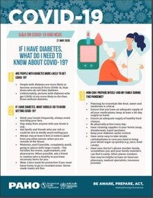 Fact-sheet: If I have Diabetes, what do I need to know about COVID-19?