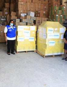 PAHO Belize Donation of PPEs