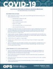COVID-19: Recomendaciones para la preparación de soluciones de desinfección