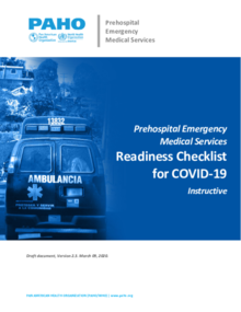 Prehospital Emergency Medical System Readiness: Checklist for COVID-19