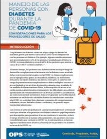 Manejo de las personas con diabetes durante la pandemia de COVID-19, 3 de junio del 2020