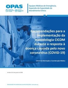 Recomendações para a implementação da metodologia CICOM - COVID19