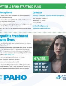 Hepatitis and PAHO Strategic Fund