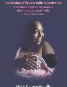 Marketing of breast-milk substitutes: national implementation of the international code, status report 2020