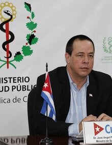 Ministro de Salud Pública de Cuba