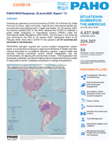 COVID-19 - PAHO/WHO Response, Report 13
