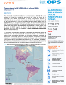 COVID-19 - Respuesta de la OPS/OMS Reporte 17