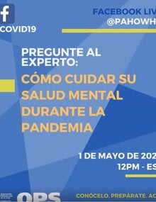 Cómo cuidar su salud mental durante la pandemia