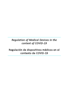 Regulación de dispositivos médicos en el contexto de COVID-19